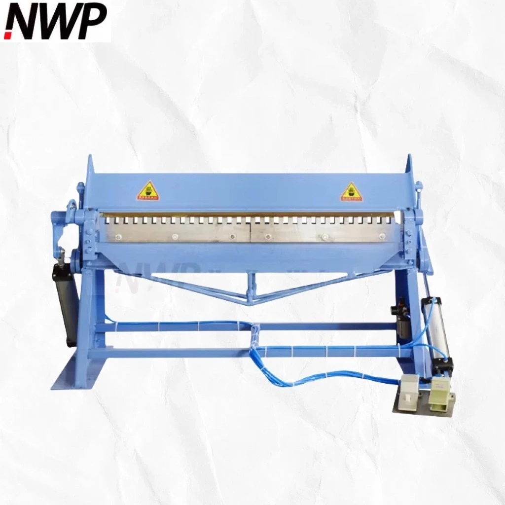 Air Duct Making 1500mm Metal Pneumatic TDF Manual Folding Machine For HVAC