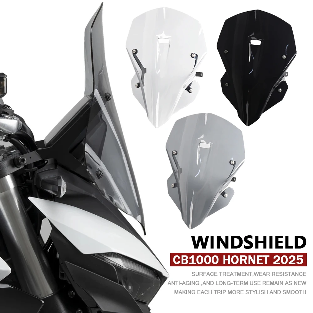 

Motorcycle Accessories Acrylic Windshield For HONDA CB1000 CB 1000 Hornet SP 2025 Sport Windscreen Visor Deflector Protector