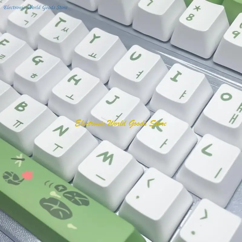 أغطية مفاتيح كورية قابلة للتخصيص XDA/OEM أغطية مفاتيح لـ 61/68/75/87/98/104/108 أغطية مفاتيح ميكانيكية سهلة التركيب #2