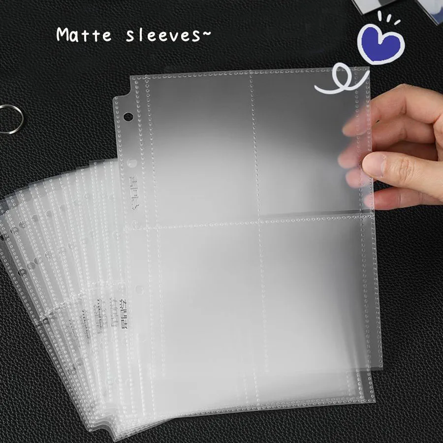 10 Stück matte Hüllen, 50 Stück 58 x 89 mm, 65 x 90 mm Postkartenbeutel, superschlanker Filmhalter – Detail 2