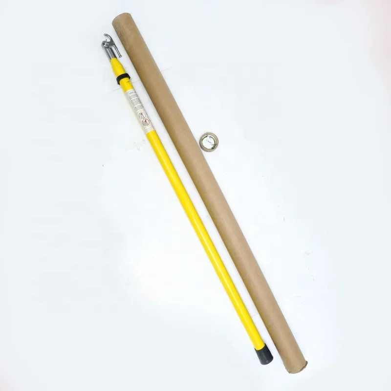 Fiberglass Electric Adjustable Triangle Telescopic Hot Stick Rod /Operating Rod