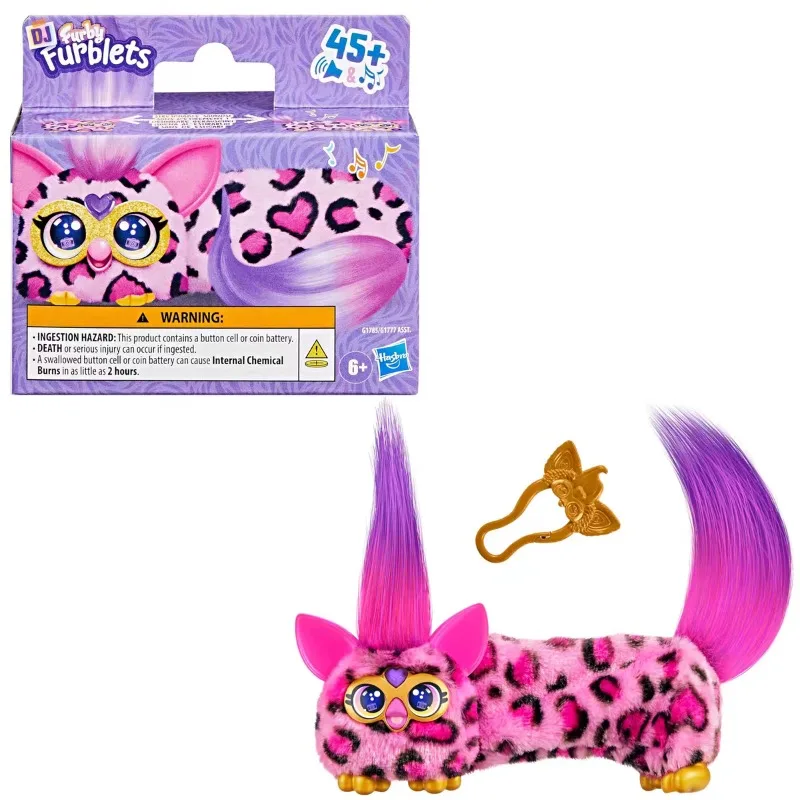 ตุ๊กตาฟูร์บี้ ดีเจ ฟูร์เบลท์ส ของเล่นตุ๊กตาเสียงแบบยืดหดได้ ของเล่นอิเล็กทรอนิกส์ ตุ๊กตาสัตว์เลี้ยงขนาดเล็ก ของเล่นเด็ก ของขวัญวันเกิดสำหรับเด็ก