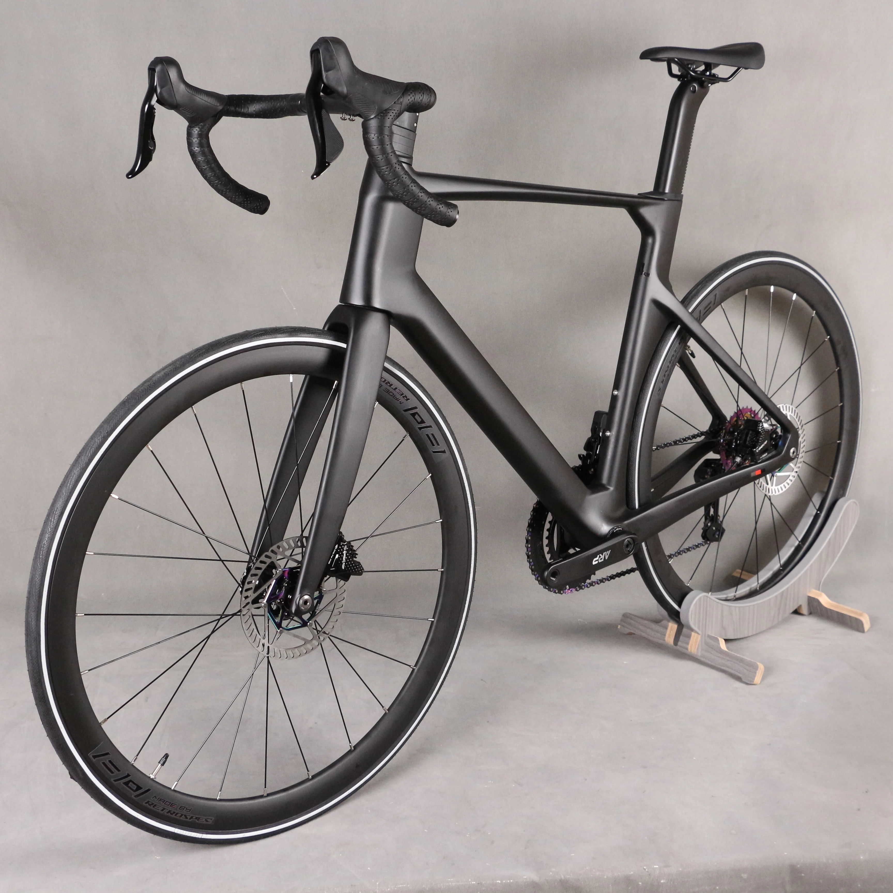 دراجة Wheeltop 24s TT-X40 دراجة كاملة دورة الطريق الكربونية مع مجموعة كهربائية لاسلكية من عجلات الألومنيوم #4