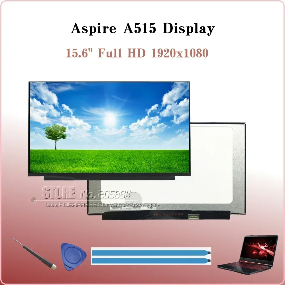 

For Acer Aspire A515-43/45/47/48M/54G/56G/57/57G/57T/58M Laptop LCD Screen Display 15.6" Full HD 30Pin (Non-touch)