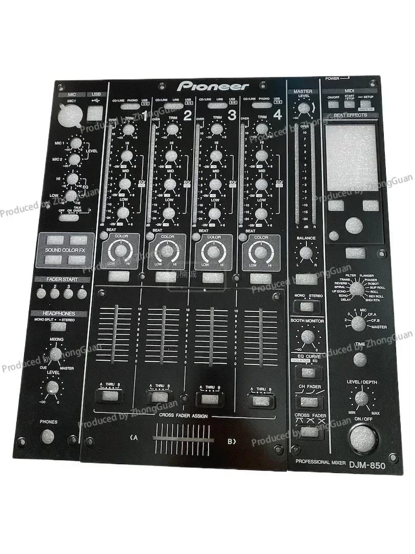 Pioneer DJM-850/800/900nexus/900SRT Mixer Panel Complete Set, Fader Board, Iron Plate, Medium Plate, Disc Player Accessories