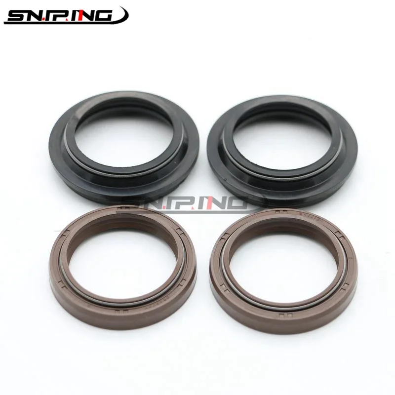 Motorcycle front fork oil seal is used For Yamaha T-MAX530 XP530 XSR700 XV1700 XV950 XVS1100  XVS1300 fork seal dust cover seal - view 2