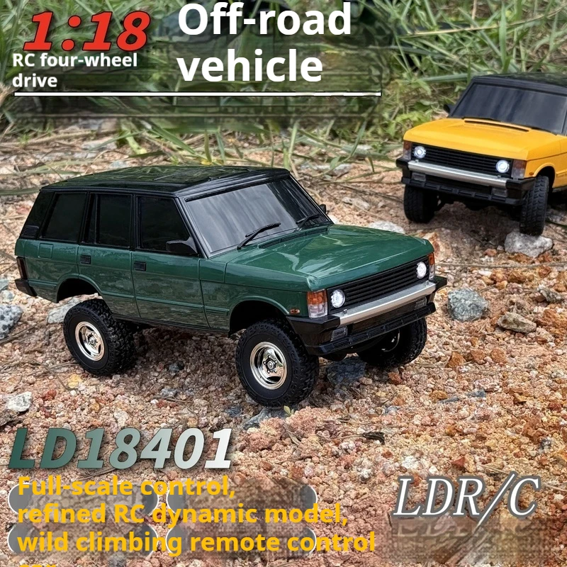 1/18 Ldrc 18401 Op afstand bestuurbaar klimvoertuig 4wd 40 °   Groothoekig klimvermogen voor verjaardagscadeau voor jongens