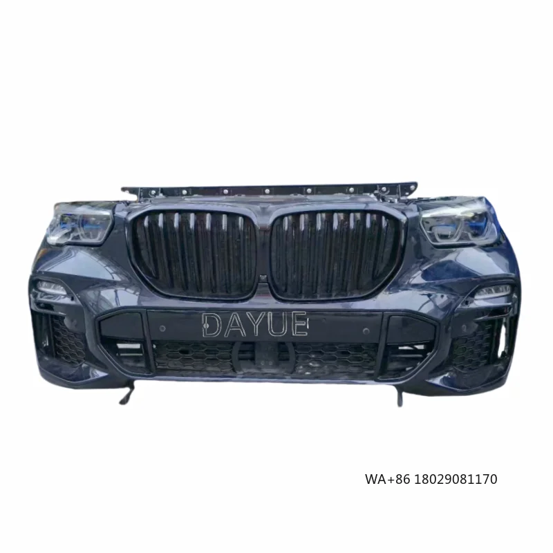 

Комплект обвеса X5 G05: высококачественный б/у пластиковый передний бампер с радиатором и фарами, оригинальный, бывший в употреблении, хит продаж