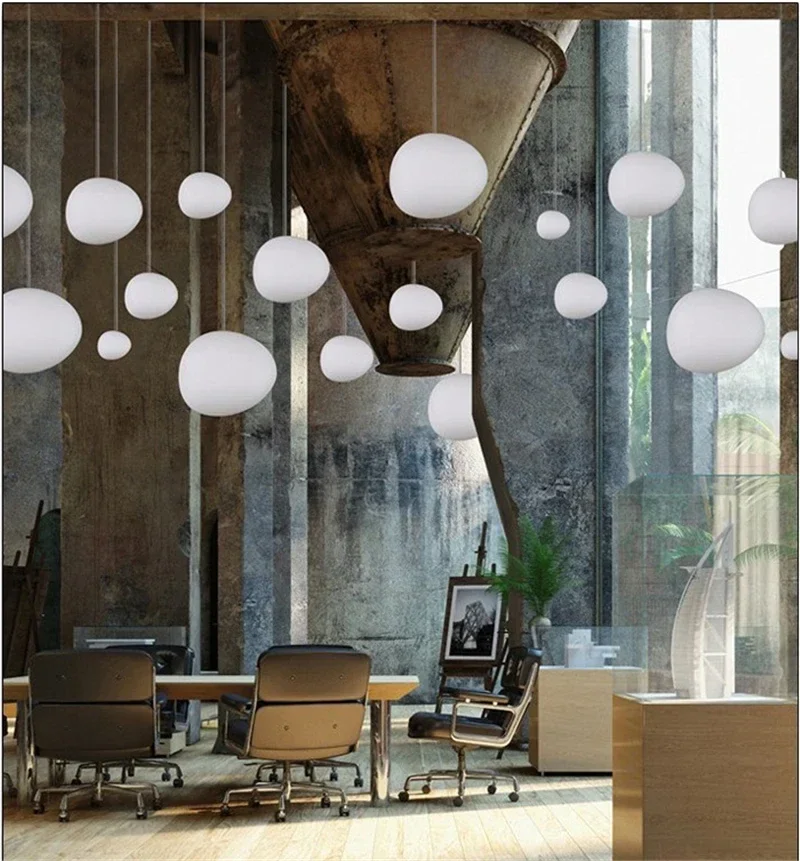 Modern Glass Pendant Lights Italy Foscarini Gregg Hanging Lamp Led Irregular Hanging Lamp Dining Kitchen LOFT Light Fixture