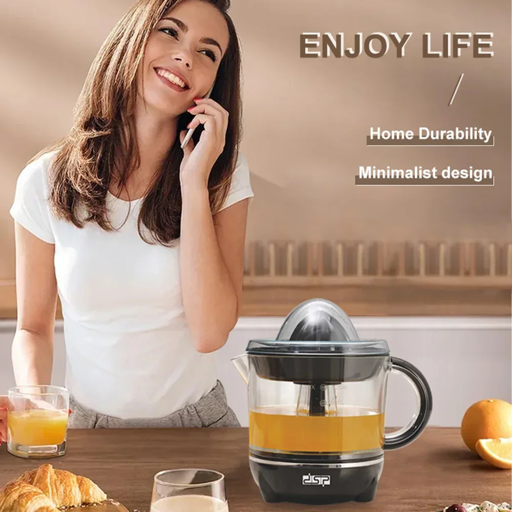 Portable 700ml Electric Juicer Automatic Fresh Juice Squeezing Food Processing Orange Lemon Blender!