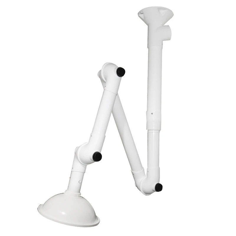 

Laboratory universal exhaust hood Vientiane aluminum alloy exhaust suction PP collector flexible