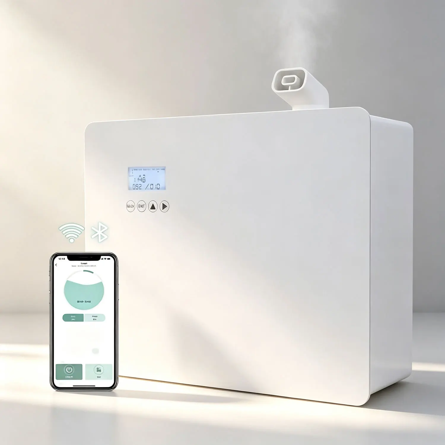 Smart Waterless Aroma Diffusers WiFi Bluetooth App Control  Essential Oil Diffuser Hotel Fragrance Diffuser Scent Machine