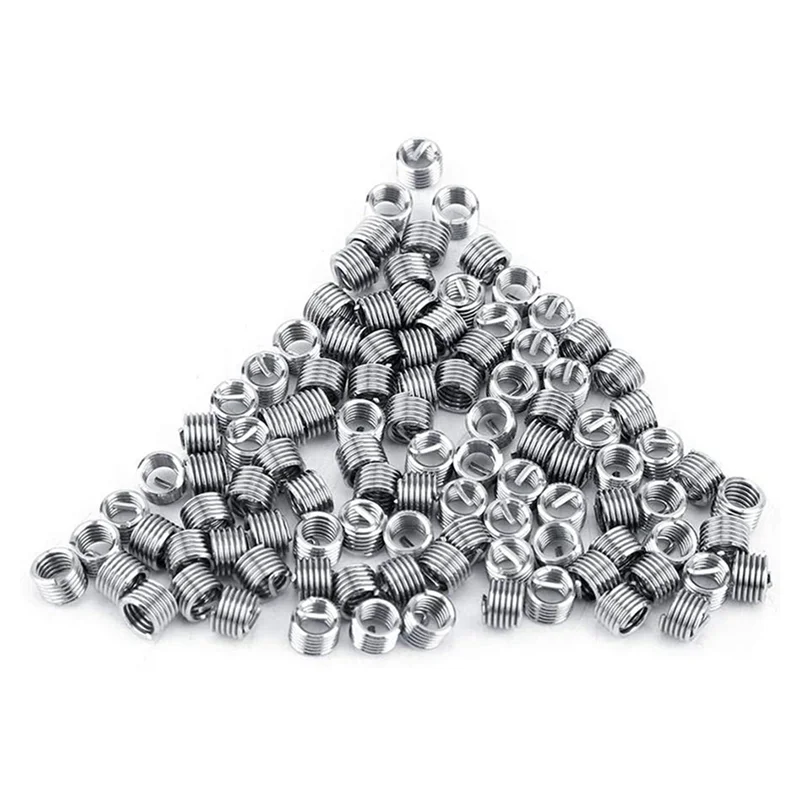 ABLN-200 шт. резьба для проволочной вставки, ремонт резьбы катушки Heli из нержавеющей стали SS304, резьбовая вставка, спиральная проволочная вставка (M40.71.5D)