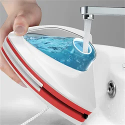 Magnetic Glass Window Cleaning Tool Automatic Water Discharge Double-layer Wiper Household Special Window Cleaner 8-15mm/15-26mm