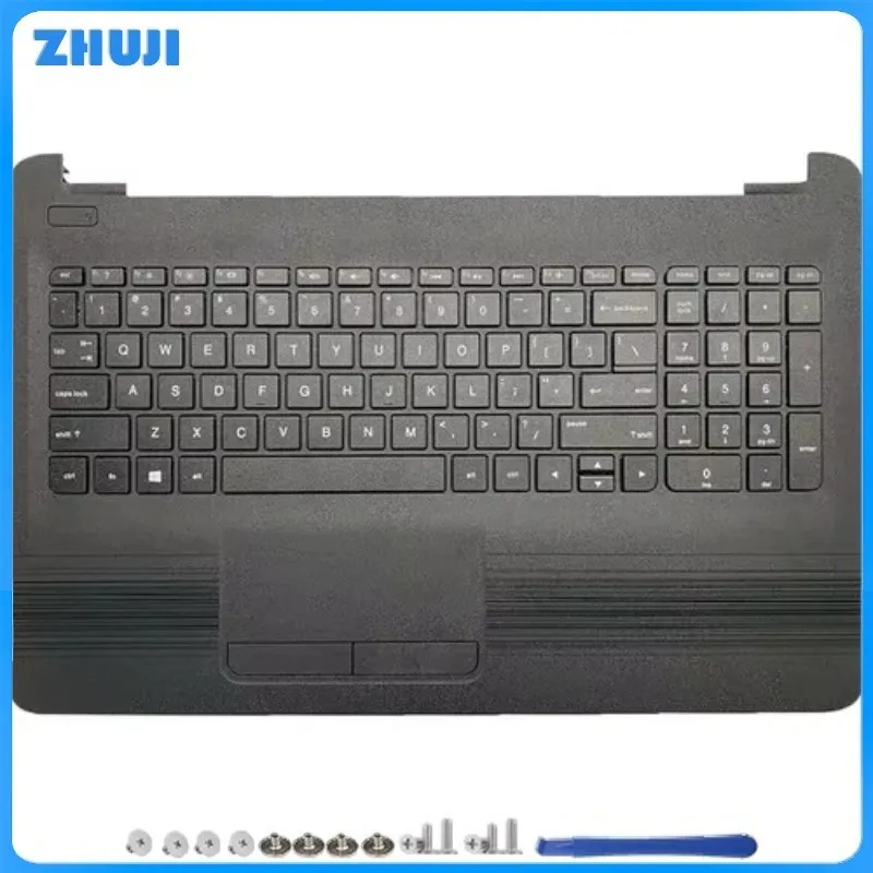 

NEW For 15-AY 15-AC 15-AF 15-BA TPN-C125 250 255 G4 G5 Laptop Palmrest Upper Cover Top Case US/RU/GK/SV Keyboard 855027-001