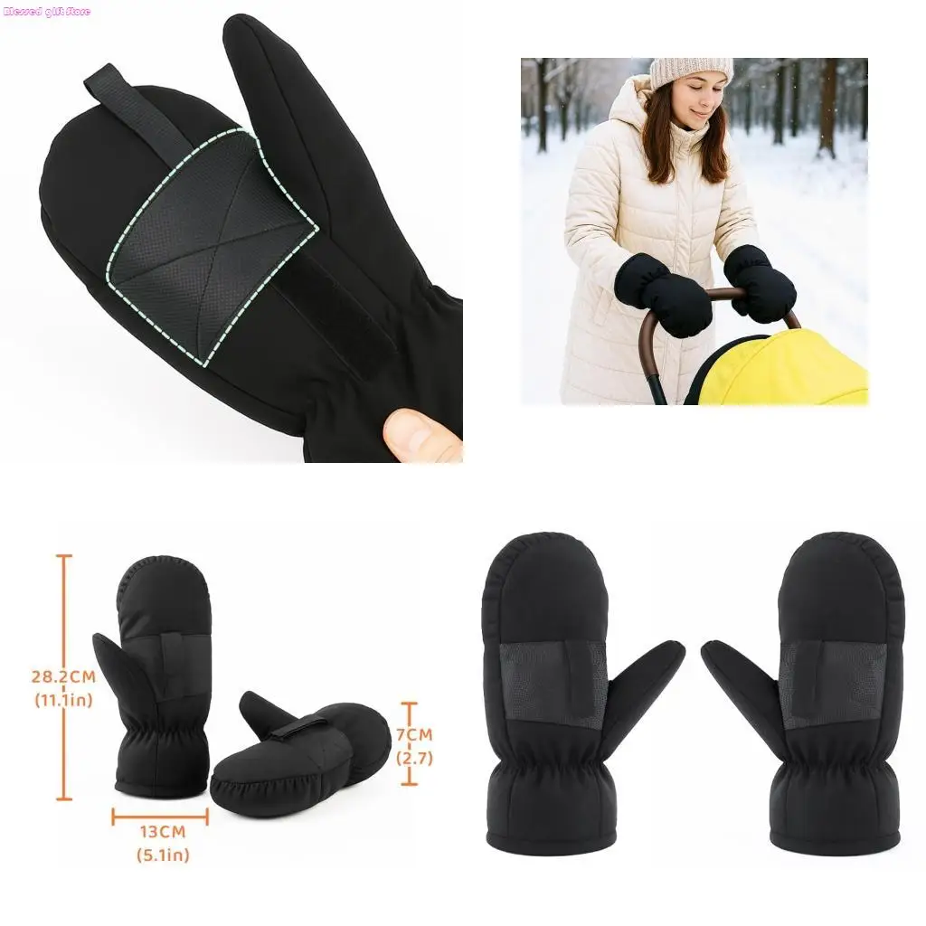 

Регулируемые детские коляски D0JC. Защита рук. Ветрозащитные тканевые зимние перчатки.