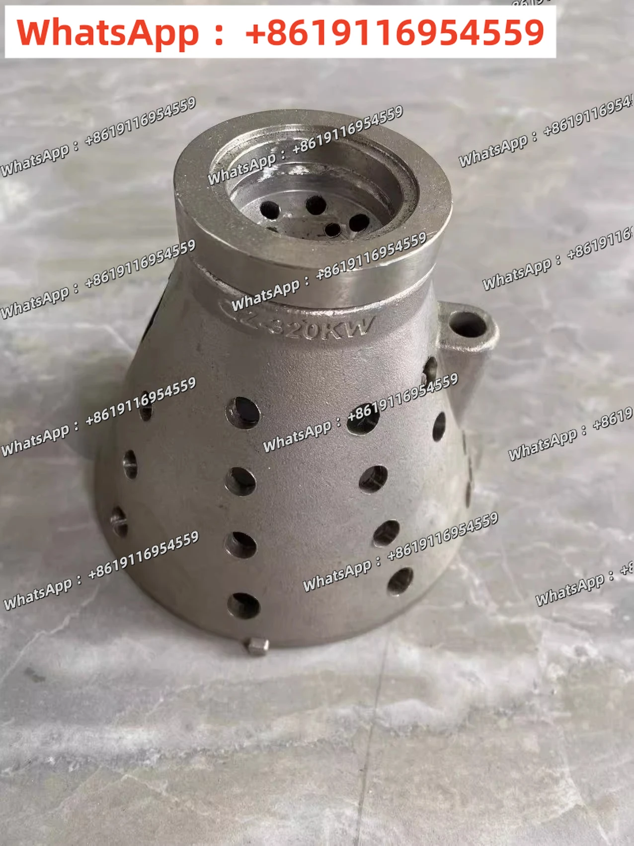 LPG burner accessories, bell mouth high quality made in China
