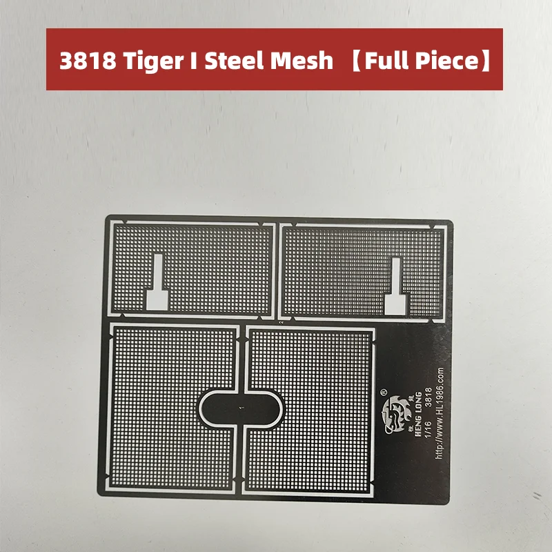 Heng peças de placa de proteção de metal blindado longo para 1/16 3818 Tiger 3869/3879 Jagdpanther/Panther Tipo G 3889 Leopard 2A6 3958 Merkava