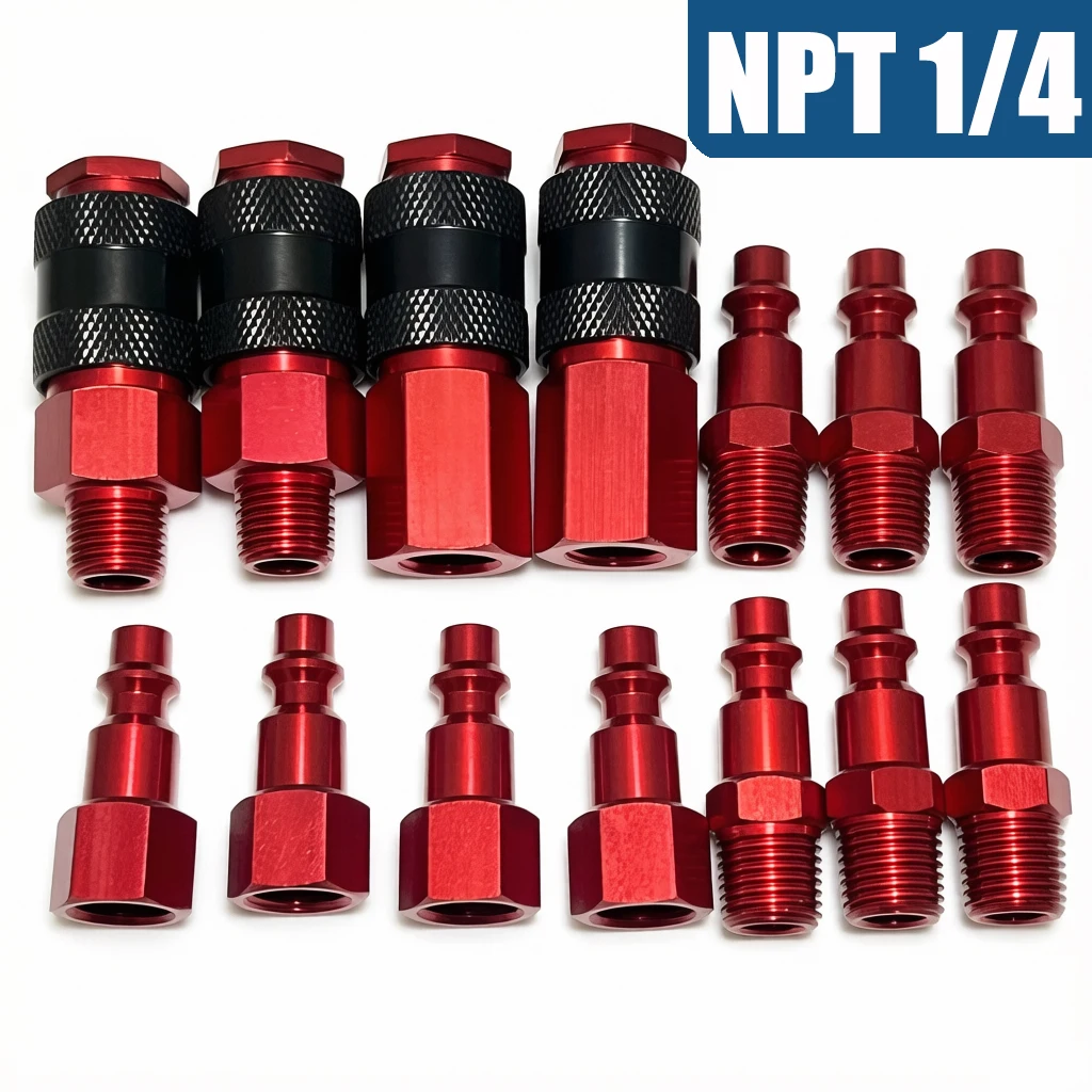Pneumatic Quick Connect Coupling 1/4