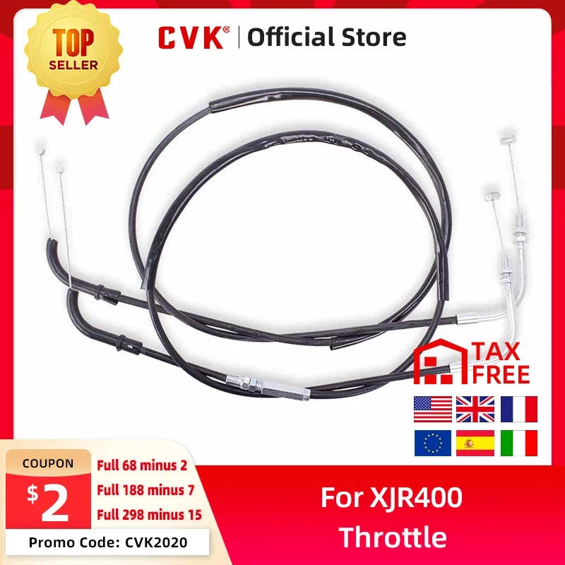 CVK Throttle Cable Oil Return Line Oil Extraction Wires For YAMAHA XJR400 XJR 400 Motorcycle Modifications Accessories