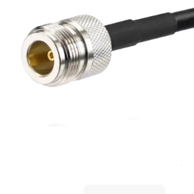 1pc  RG223 Jumper Cable Double Shield Low Loss N Female To TNC Male Right Angle 90 degree RF Coaxial  Cable  50-3