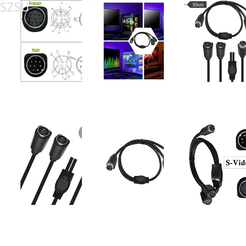 Szsu Mini Din 8-Pin…