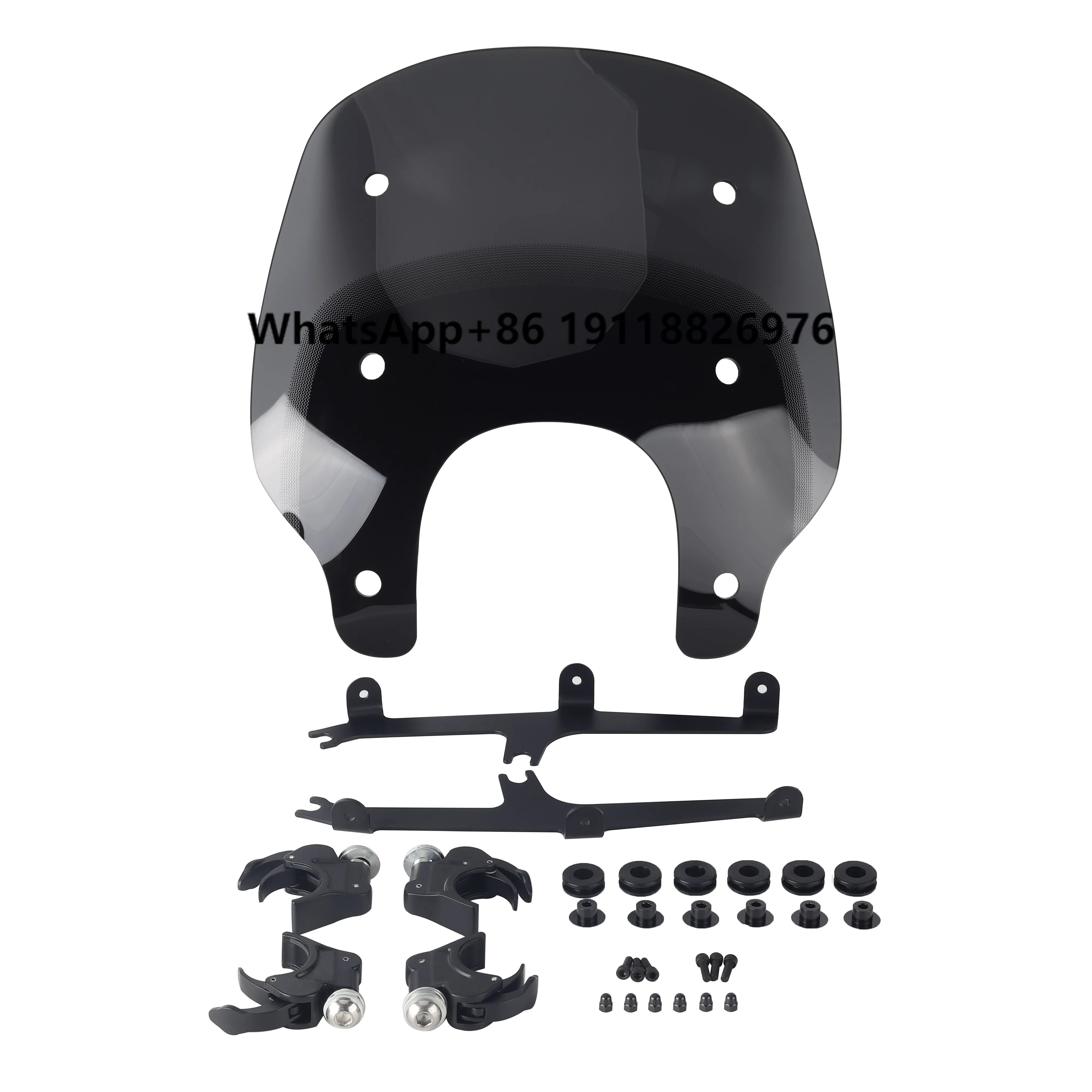 

HIgh Quality Motorcycle Windshield Front Fork Windscreen for Harley Nightster975 RH975 2022-2023