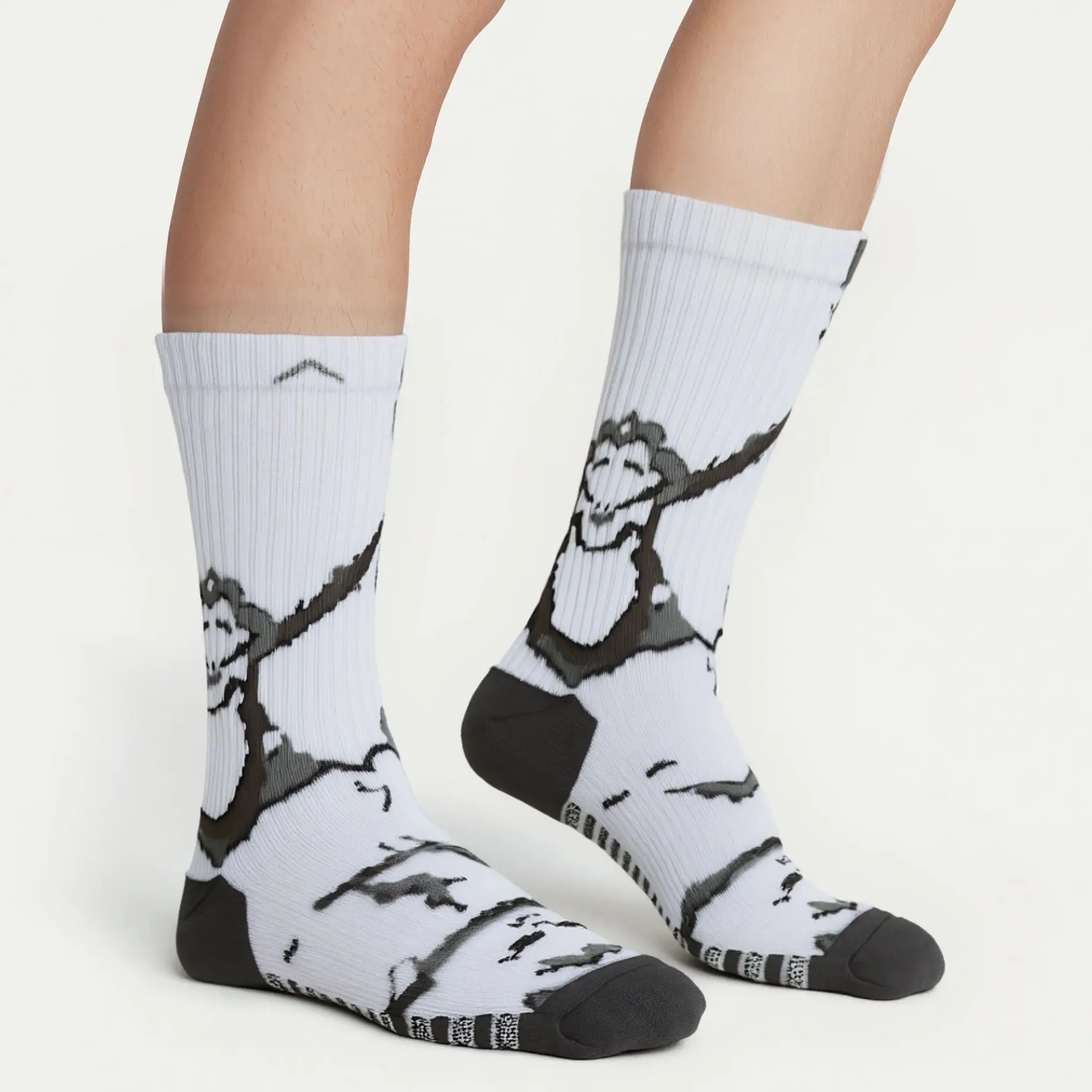 

Veidoorn, 6 пар профессиональных спортивных носков для мужчин и женщин, спортивные мягкие носки для бега, дышащие носки для баскетбола