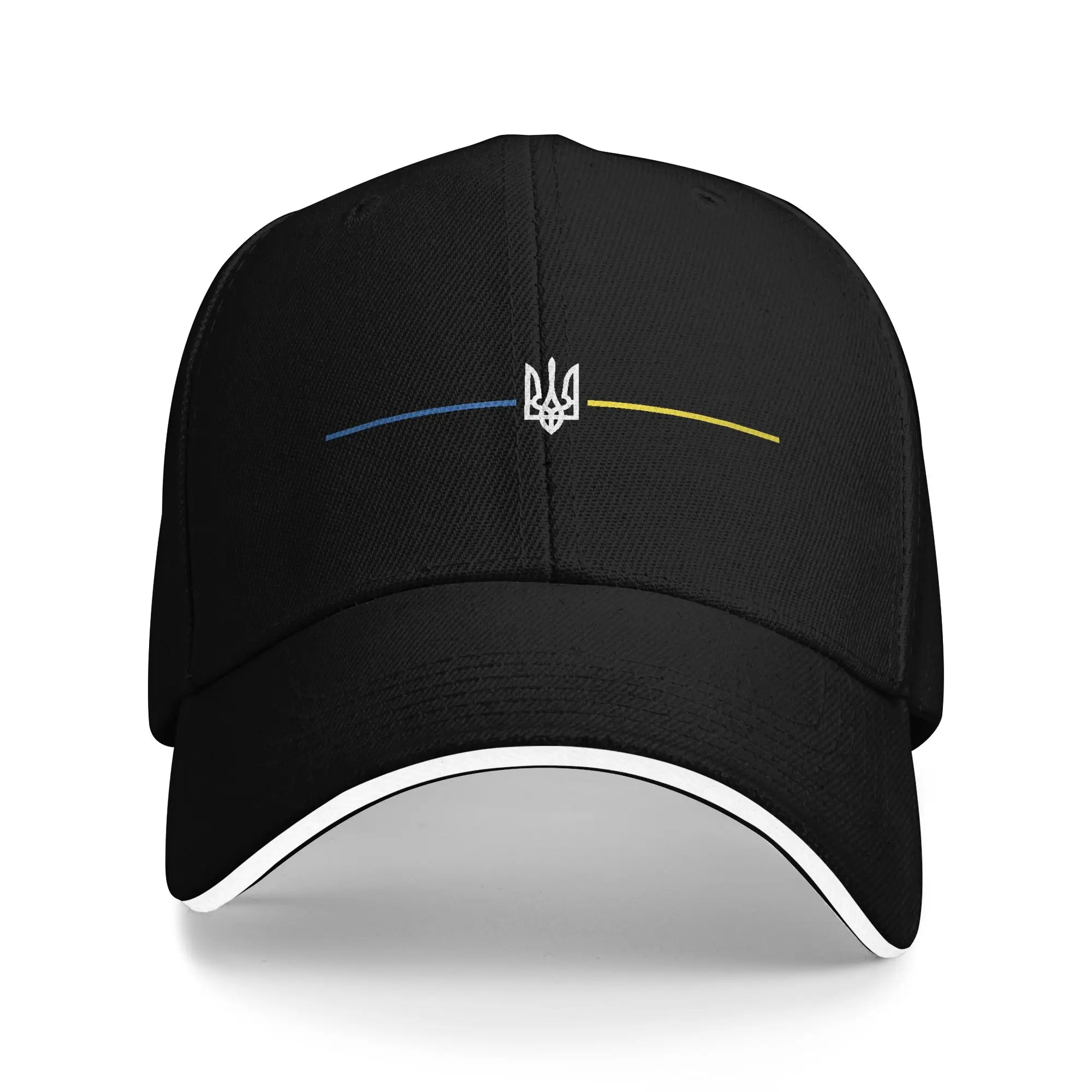 Unisex Ukraine Ukrainian Flag Outdoor Hat  Adjustable Baseball Caps New Baseball Cap Sunscreen Hats
