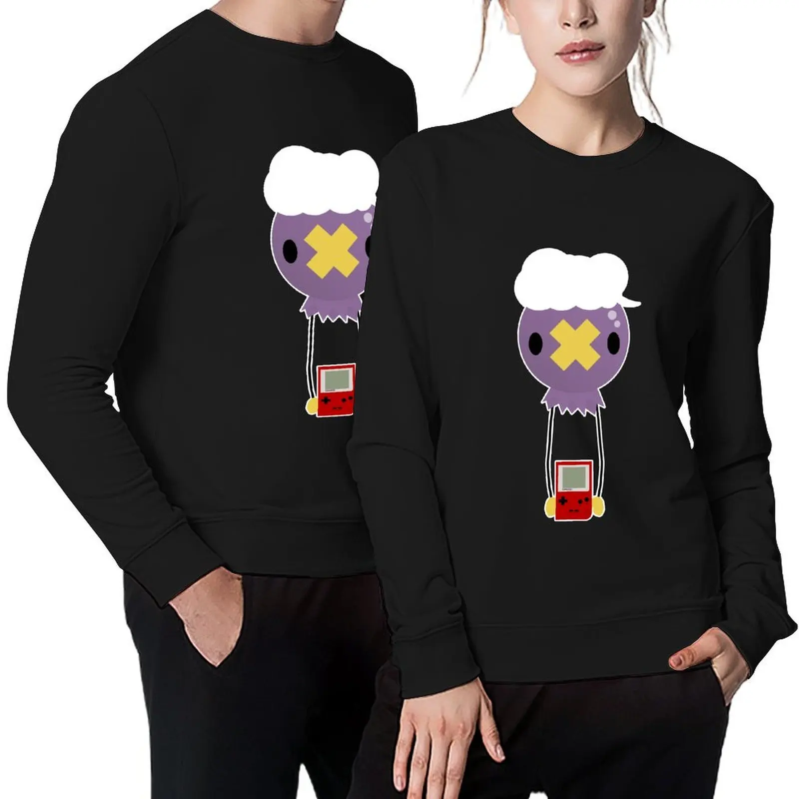 

Drifloon Wants to Play Pullover anime clothing korean clothes tracksuit blouse sweatshirts men
