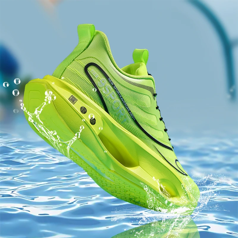 

Новые мужские спортивные повседневные кроссовки на резиновой подошве с высокой эластичностью для бега, весна 2026