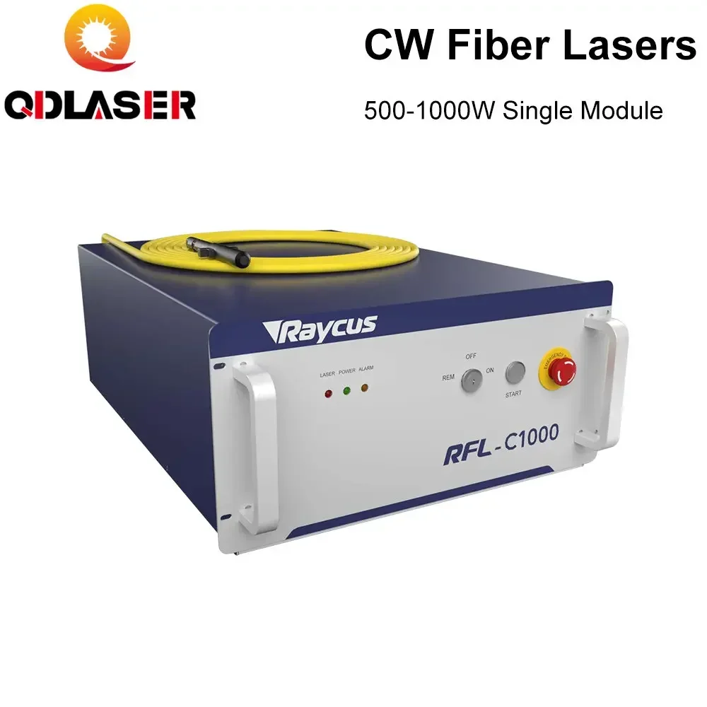 QDLASER Raycus 500-1000W Single Module CW Fiber Lasers Series 1064nm for Fiber Cutting Machine RFL-C500 RFL-C1000