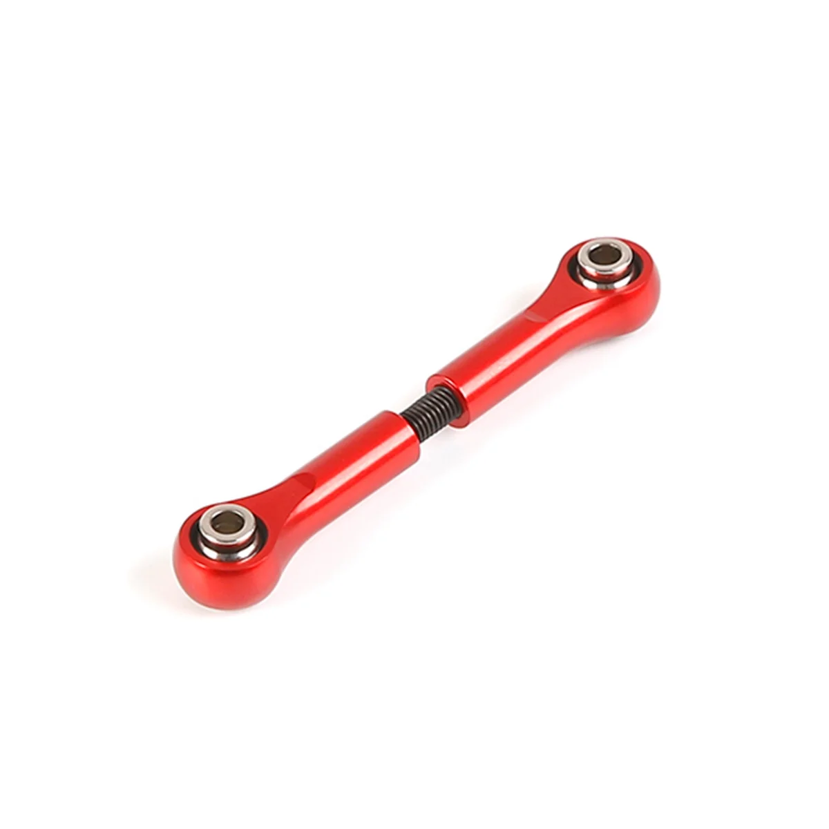 Metal Steering Gear Pull Rod for 1/5 Losi 5T Rovan LT King Motot, Modified and Upgraded Accessories,Red