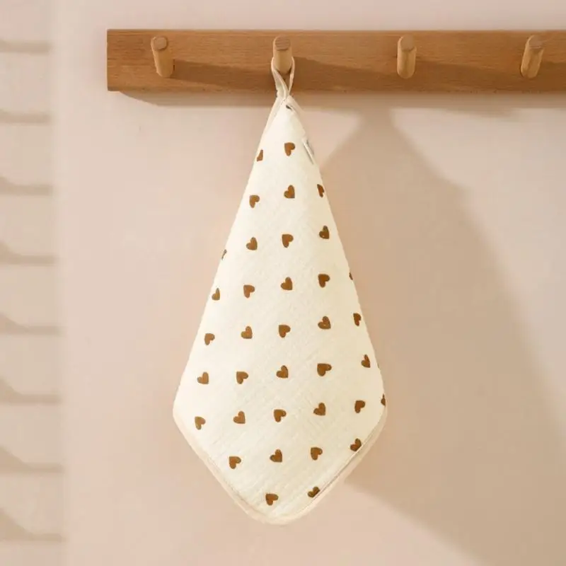 54DF マルチパターンデザインベビータオル 4 層天然綿新生児フェイスタオル