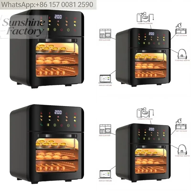 Hot Electric Convection Stainless Steel Steam Oven Above 40L Capacity Built-in Digital Countertop Appliance