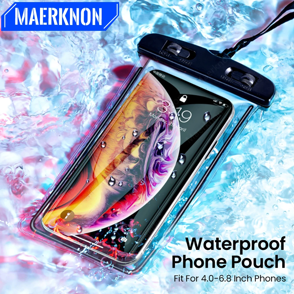 Universal Waterproof Phone Case Drift Diving Swimming Waterproof Bag For iPhone 14 13 12 11 Xiaomi Samsung Underwater Phone Case