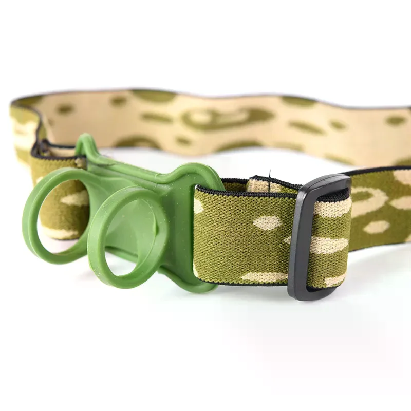 Strap Headband For 18650 Headlight Flashlight Lamp Torch Headlamp Head
