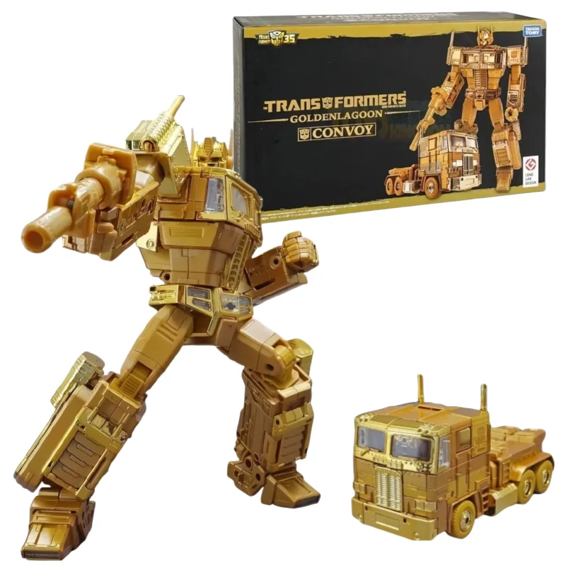 

In Stock Transformers 35th Anniversary Limited Edition Original Golden Lagoon MP10G MP-10G OP Commander 25cm Action Figure Toy