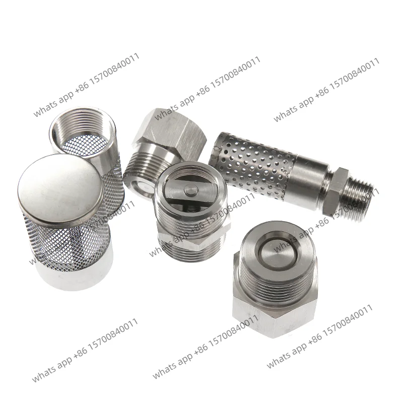 Stainless steel suction pump spring vertical check valve anti-backflow vertical bottom valve DN20/25 bottom hole valve
