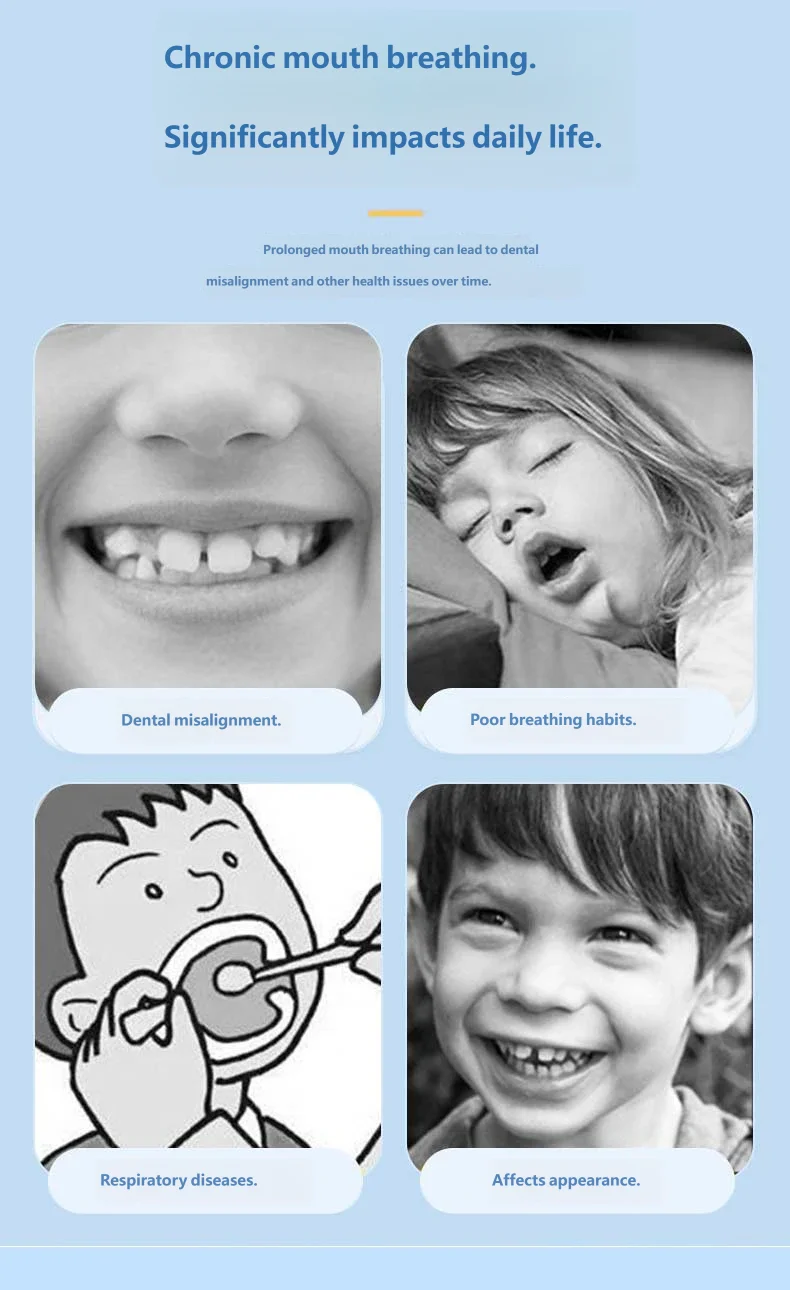 30-150 Stück Kinder-Cartoon-Katzen-Schlafmundstreifen, atmungsaktives Klebeband zur Lippenversiegelung für besseren Schlaf bei Kindern – Detail 2