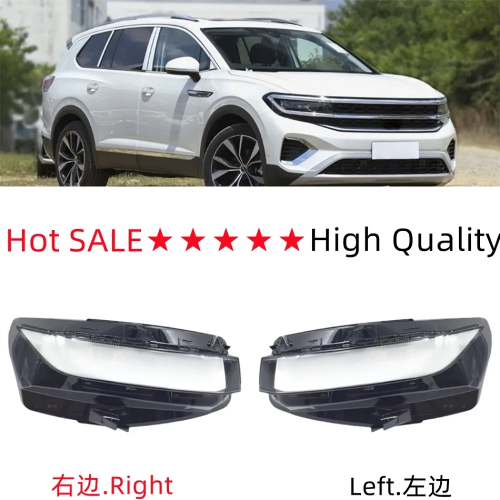 For Volkswagen Talagon 2021 2022 2023 Year Front Headlight Cover Transparent Lampshade Headlamp Lens Shell Body Kit Accessories