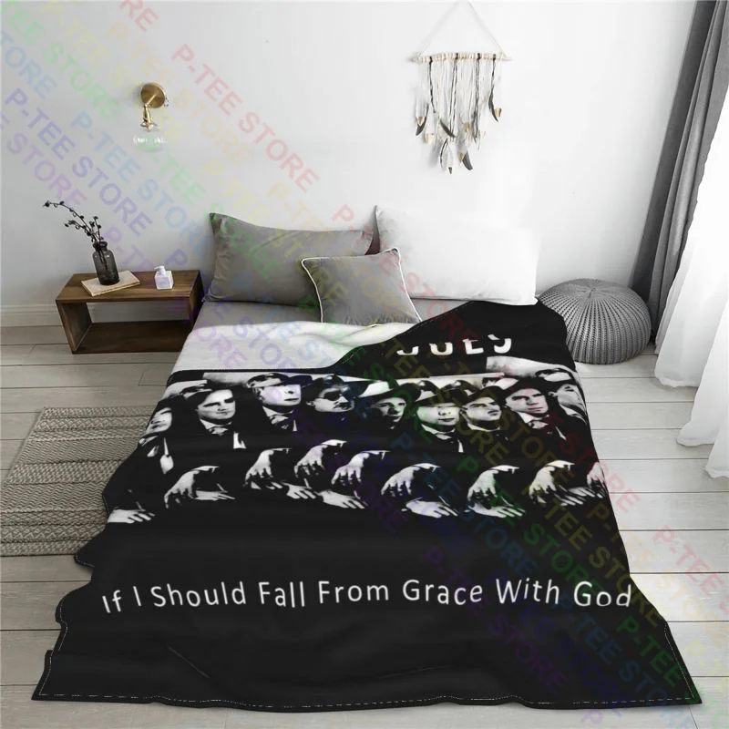 The Pogues If I Should Fall From Shane Mac Gowan Tom Waits Blanket Autumn Nap Blanket Faux Fur Throw