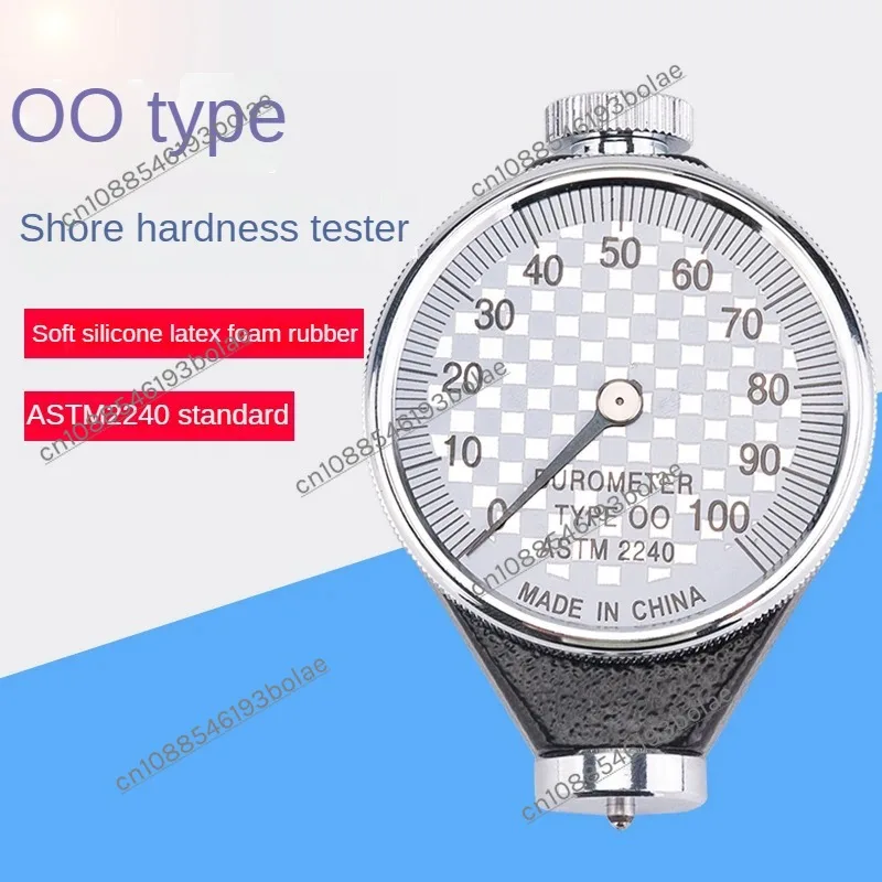 OO Shore Hardness Tester/Rubber Hardness Tester TYPE 00 Extra soft rubber gum silicone ASTM2240