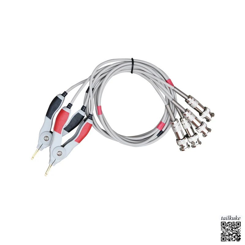 

LCR Digital Bridge Test Line TH26004S-1/THZ26004-1 Four Terminal Kelvin Test Clamp