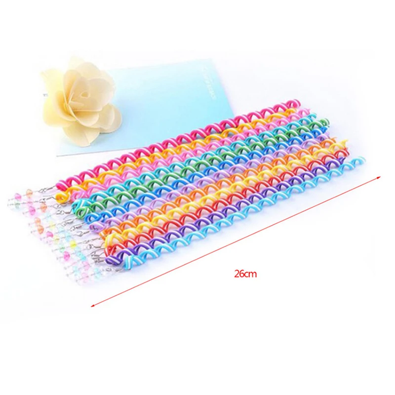 6 قطعة/المجموعة الاطفال بكرة الشعر جديلة الديكور الاطفال الشعر الإكسسوارات تصفيف الشعر أداة متعدد الألوان مرونة الشعر حبل لفتاة النساء