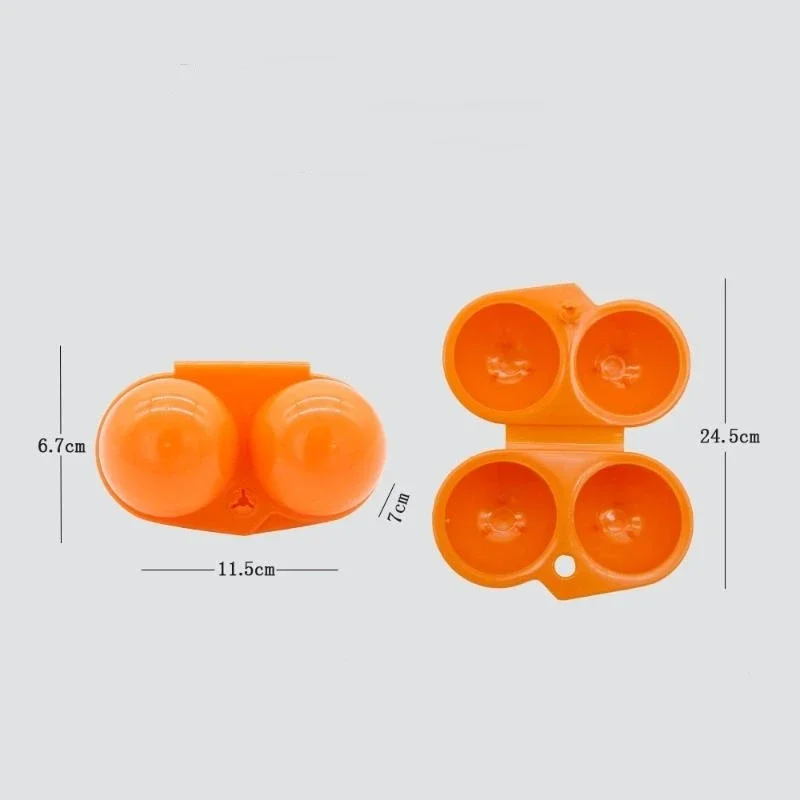 屋外耐衝撃卵箱収納ボックス、ポータブルキャンプ用割れない卵トレイ、家庭用プラスチック保護ボックス、旅行用割れないボックス