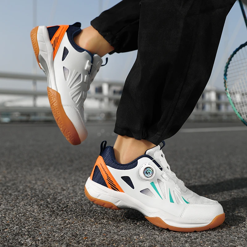 

2025 Mens Badminton Shoes Anti Slip Wear-resistant Casual Indoor Sports Table Tennis Shoes Athletic Competitions Sneakers Man