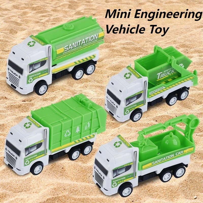 1個入りミニカーモデルおもちゃ、プルバックカーのおもちゃ、エンジニアリング車両、消防車、子供用慣性車、男の子向けダイキャストおもちゃ、クリスマスギフトに