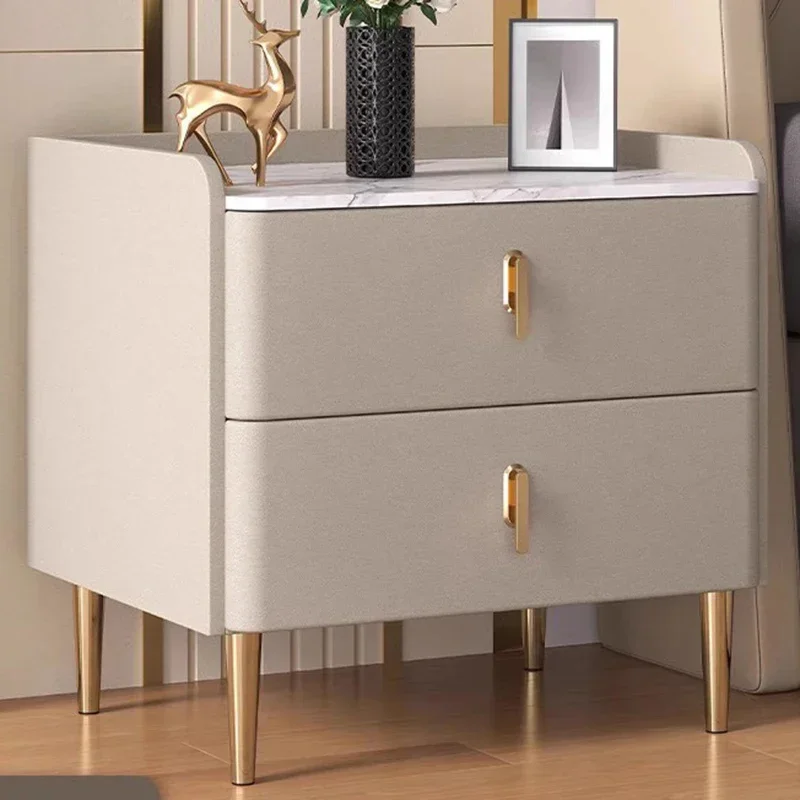 Nightstands Modern Center Drawers Pretty Vintage Bedside Table Simple Rustic Table De Chevet Bedroom Furniture