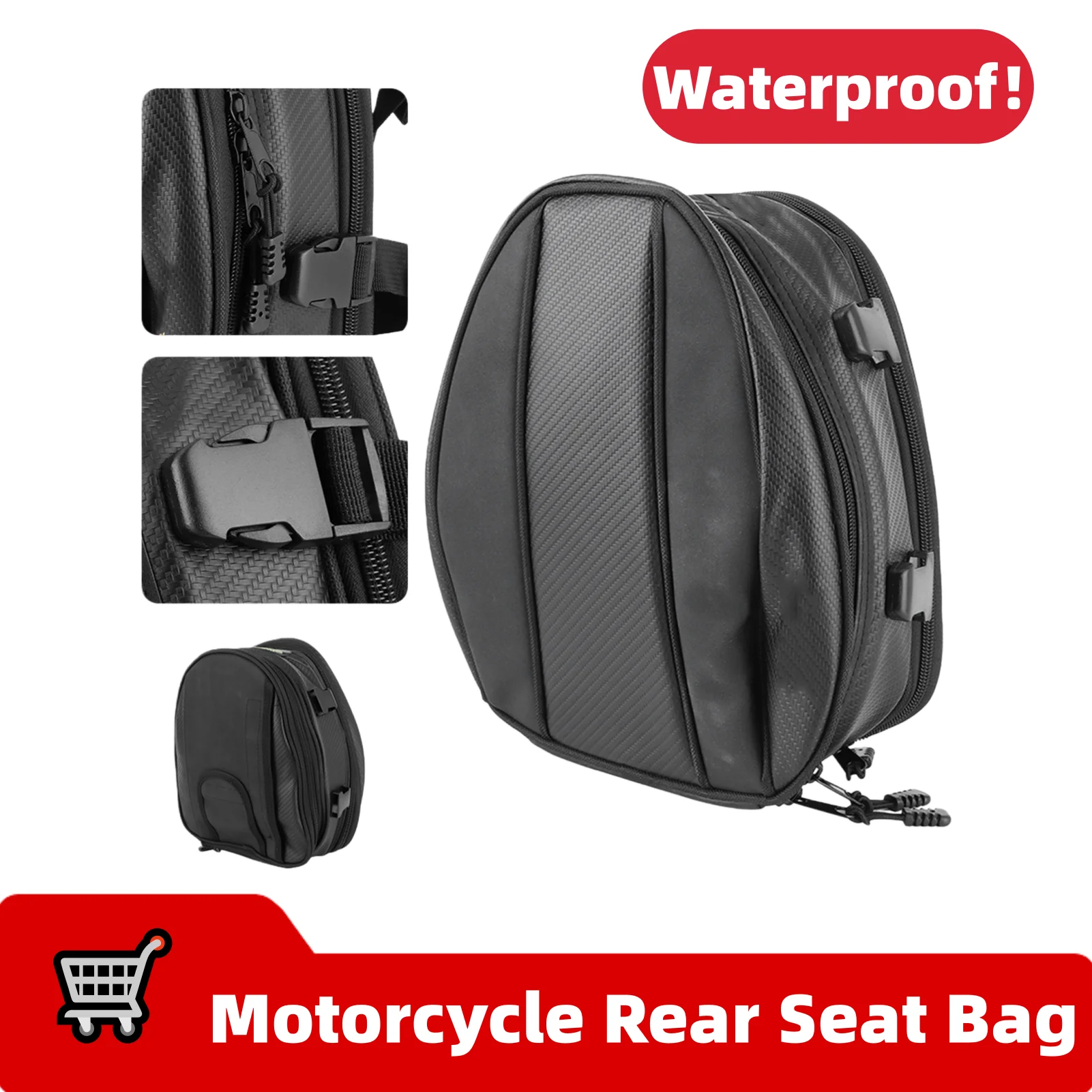 

Сумка на заднее сиденье мотоцикла, водонепроницаемая задняя седло, шлем, хвостовая сумка для багажа, сумка на заднее сиденье, хвостовая сумка для багажа, мотоциклетная хвостовая сумка